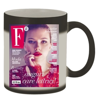 Scarlett Johansson Color Changing Mug