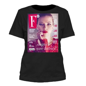 Scarlett Johansson Women's Cut T-Shirt