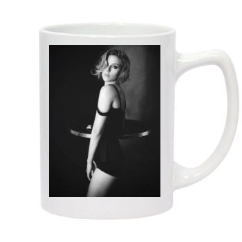 Scarlett Johansson 14oz White Statesman Mug