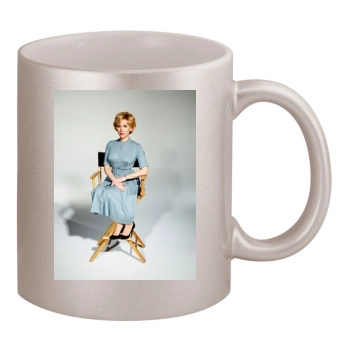 Scarlett Johansson 11oz Metallic Silver Mug