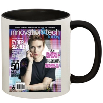 Scarlett Johansson 11oz Colored Inner & Handle Mug