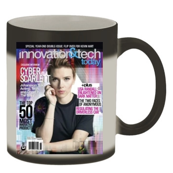 Scarlett Johansson Color Changing Mug