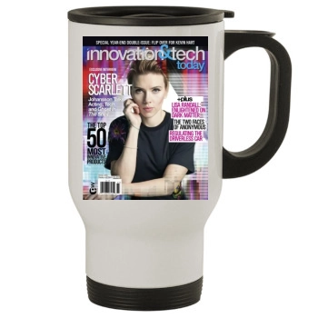 Scarlett Johansson Stainless Steel Travel Mug