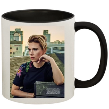 Scarlett Johansson 11oz Colored Inner & Handle Mug