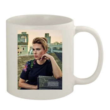 Scarlett Johansson 11oz White Mug