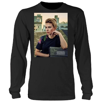 Scarlett Johansson Men's Heavy Long Sleeve TShirt