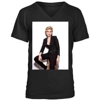 Scarlett Johansson Men's V-Neck T-Shirt