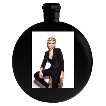 Scarlett Johansson Round Flask