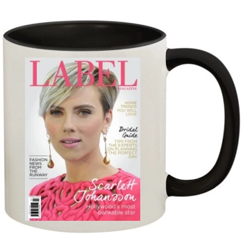 Scarlett Johansson 11oz Colored Inner & Handle Mug