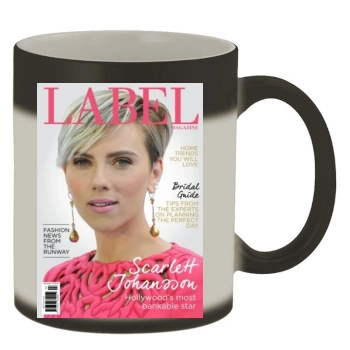 Scarlett Johansson Color Changing Mug