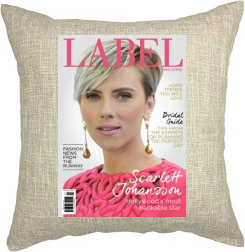 Scarlett Johansson Pillow