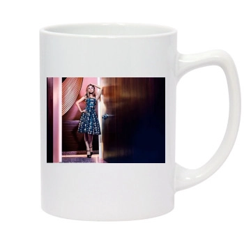 Scarlett Johansson 14oz White Statesman Mug