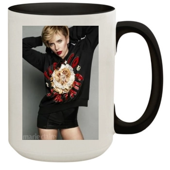 Scarlett Johansson 15oz Colored Inner & Handle Mug