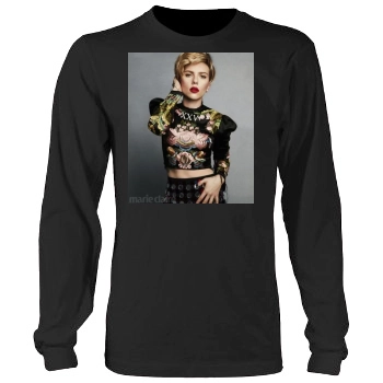 Scarlett Johansson Men's Heavy Long Sleeve TShirt