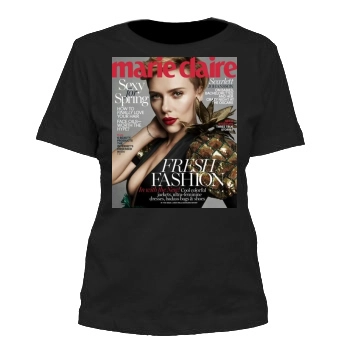 Scarlett Johansson Women's Cut T-Shirt