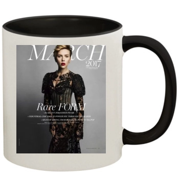 Scarlett Johansson 11oz Colored Inner & Handle Mug