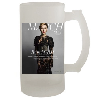 Scarlett Johansson 16oz Frosted Beer Stein