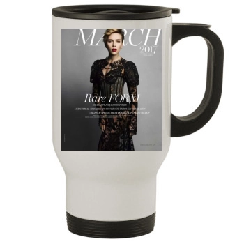 Scarlett Johansson Stainless Steel Travel Mug