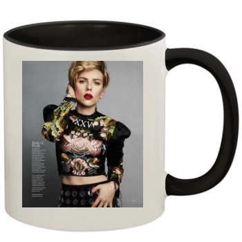 Scarlett Johansson 11oz Colored Inner & Handle Mug