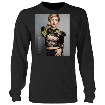 Scarlett Johansson Men's Heavy Long Sleeve TShirt