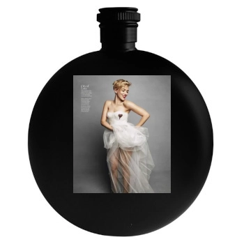 Scarlett Johansson Round Flask