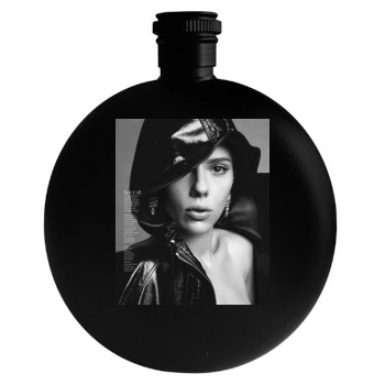 Scarlett Johansson Round Flask