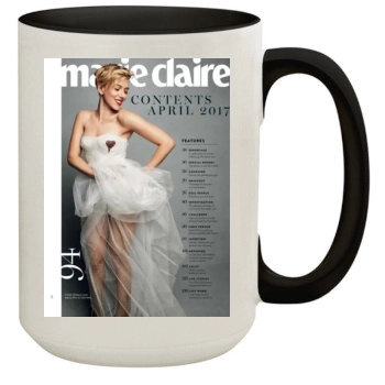 Scarlett Johansson 15oz Colored Inner & Handle Mug