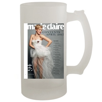 Scarlett Johansson 16oz Frosted Beer Stein