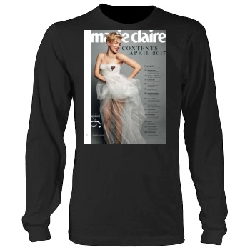 Scarlett Johansson Men's Heavy Long Sleeve TShirt