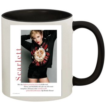 Scarlett Johansson 11oz Colored Inner & Handle Mug