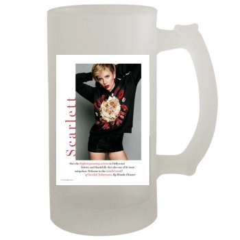 Scarlett Johansson 16oz Frosted Beer Stein