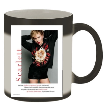 Scarlett Johansson Color Changing Mug