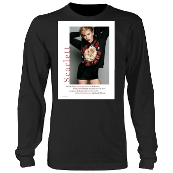 Scarlett Johansson Men's Heavy Long Sleeve TShirt