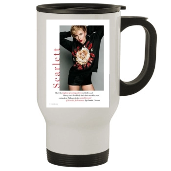 Scarlett Johansson Stainless Steel Travel Mug