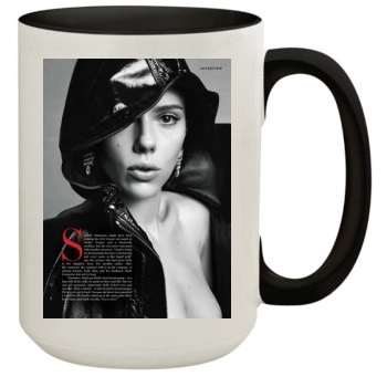 Scarlett Johansson 15oz Colored Inner & Handle Mug