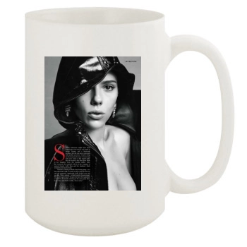 Scarlett Johansson 15oz White Mug