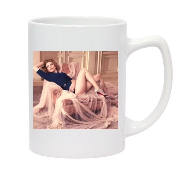 Scarlett Johansson 14oz White Statesman Mug