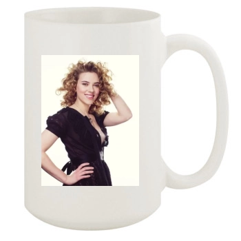 Scarlett Johansson 15oz White Mug