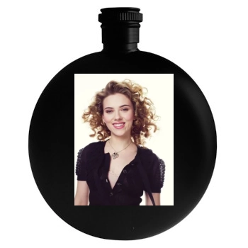 Scarlett Johansson Round Flask