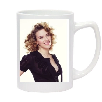 Scarlett Johansson 14oz White Statesman Mug