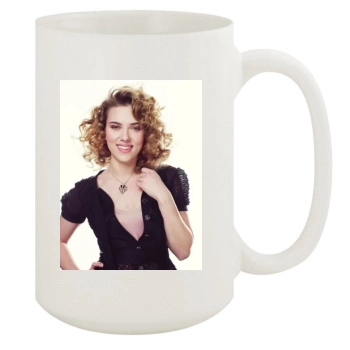 Scarlett Johansson 15oz White Mug