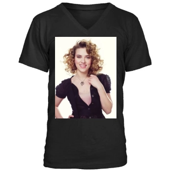 Scarlett Johansson Men's V-Neck T-Shirt