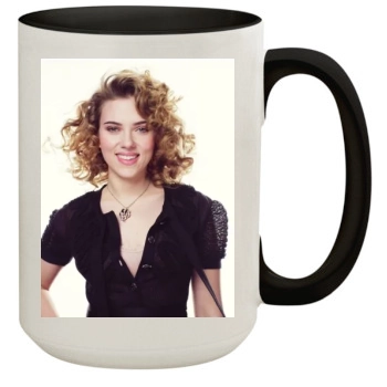 Scarlett Johansson 15oz Colored Inner & Handle Mug