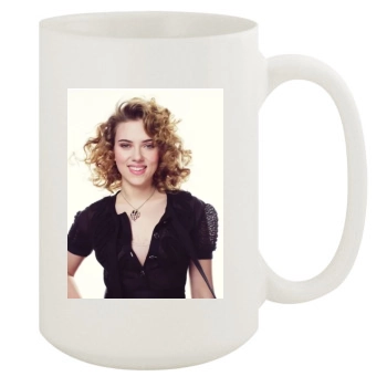 Scarlett Johansson 15oz White Mug