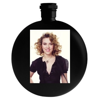 Scarlett Johansson Round Flask