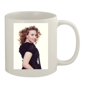 Scarlett Johansson 11oz White Mug