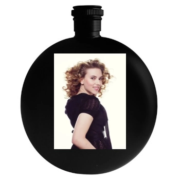 Scarlett Johansson Round Flask