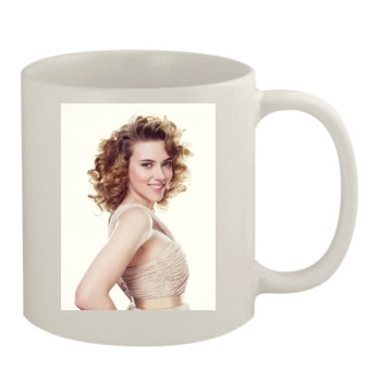 Scarlett Johansson 11oz White Mug