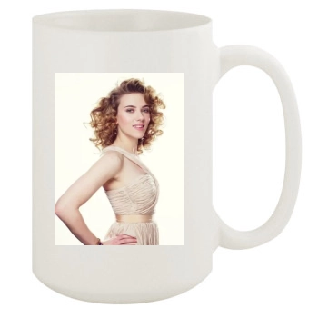 Scarlett Johansson 15oz White Mug