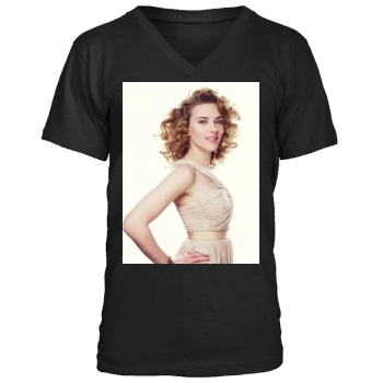 Scarlett Johansson Men's V-Neck T-Shirt